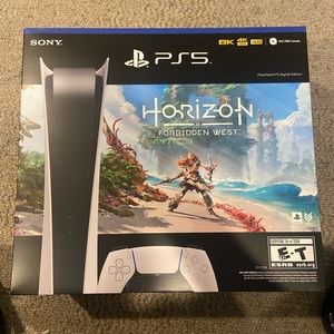 PlayStation 5 Digital Horizon Forbidden west bundle